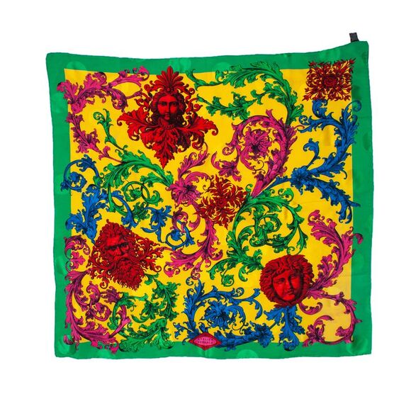 Atelier versace Multicolored medusa scarf